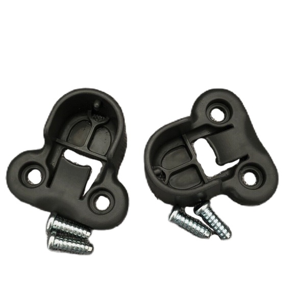 Mount rod clips #130627 for IKEA PAX wardrobe clothing bar with #100325 screws - Picture 1 of 2